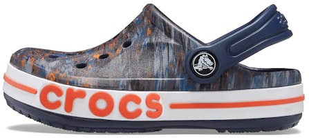 (Preschool) Crocs Bayaband Seasonal Printed 'Navy Blue' 206178-410 (Preschool) Crocs Bayaband Seasonal Printed 'Navy Blue' 206178-410