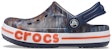 (PS) Crocs Bayaband Bercetak Musim 'Biru Laut' 206178-410