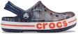 (PS) Crocs Bayaband Bercetak Musim 'Biru Laut' 206178-410