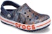 (PS) Crocs Bayaband Bercetak Musim 'Biru Laut' 206178-410