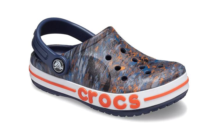 Lookbook (Preschool) Crocs Bayaband Seasonal Printed 'Navy Blue' 206178-410