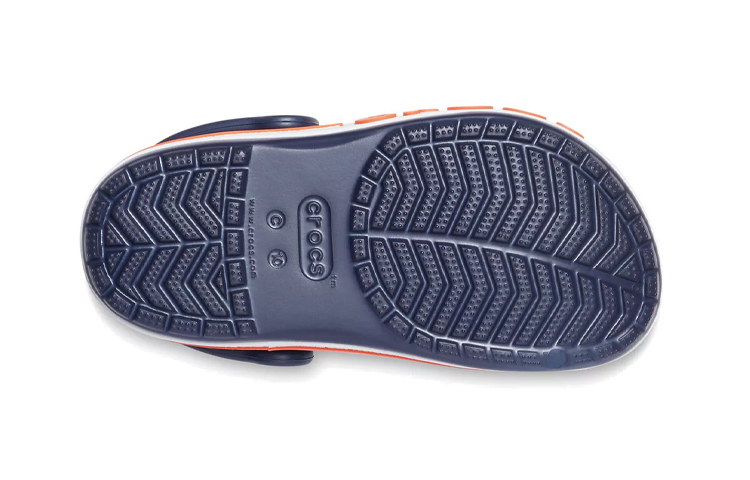 Sizing (Preschool) Crocs Bayaband Seasonal Printed 'Navy Blue' 206178-410