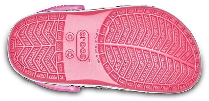 (Preschool) Crocs Beach Pink Sandals 204993-6NP Sizing (Preschool) Crocs Beach Pink Sandals 204993-6NP