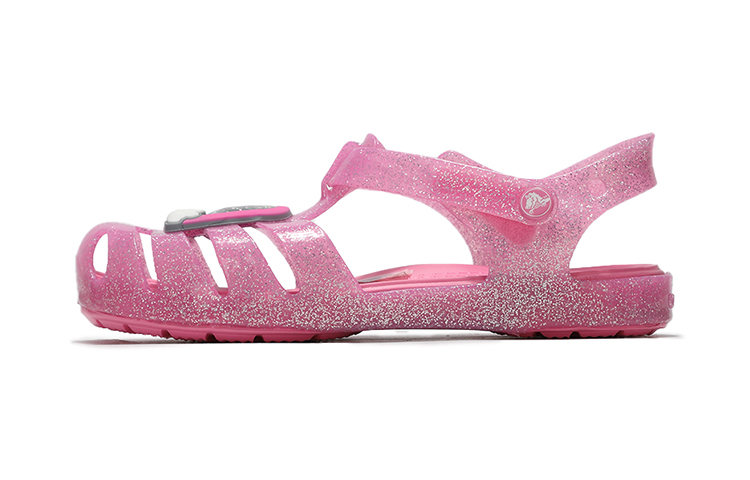 (Preschool) Crocs Casual Cozy Lightweight Sandals Rose Pink 206956-669