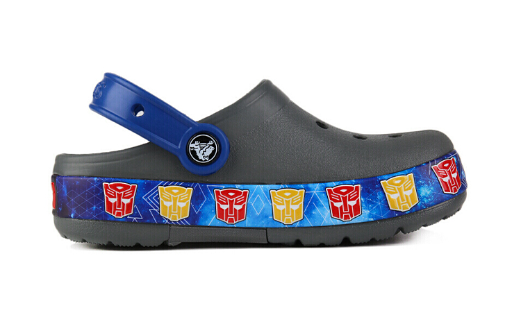 Order (Preschool) Crocs CFL Transformers Bnd Lt Slate Graffiti Outdoor Casual Gray Sandals 205501-0DA