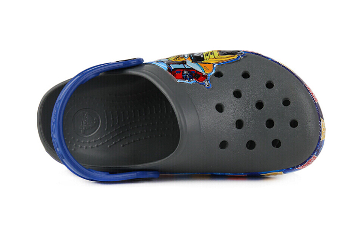 Shop (Preschool) Crocs CFL Transformers Bnd Lt Slate Graffiti Outdoor Casual Gray Sandals 205501-0DA