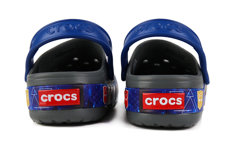 Purchase (Preschool) Crocs CFL Transformers Bnd Lt Slate Graffiti Outdoor Casual Gray Sandals 205501-0DA