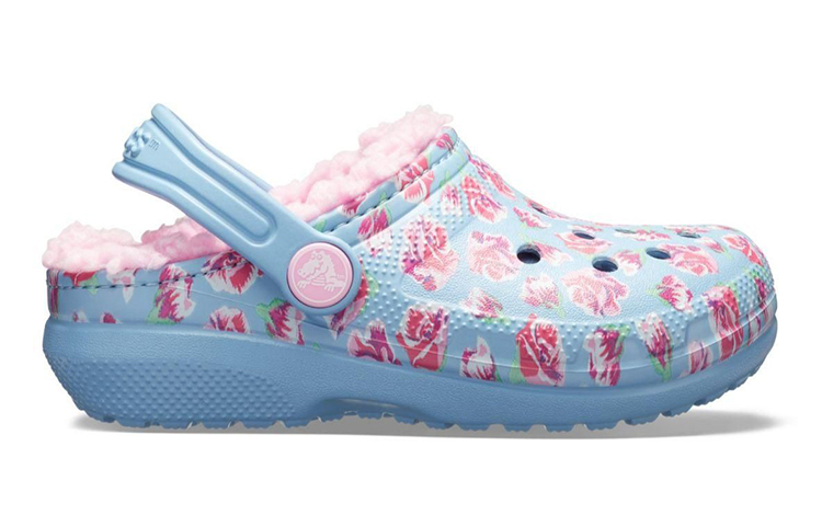 Order 兒童 Crocs卡駱馳 Classic 保暖耐磨舒適休閒棉運動涼鞋 藍