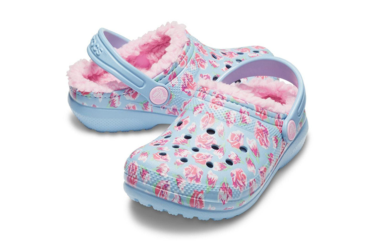 Purchase 兒童 Crocs卡駱馳 Classic 保暖耐磨舒適休閒棉運動涼鞋 藍