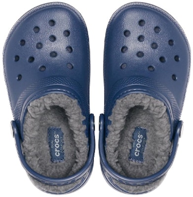 (Preschool) Crocs Classic 'Navy Fuzz-Lined Clog' 203506-459 Purchase (Preschool) Crocs Classic 'Navy Fuzz-Lined Clog' 203506-459