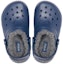 Purchase (Preschool) Crocs Classic 'Navy Fuzz-Lined Clog' 203506-459