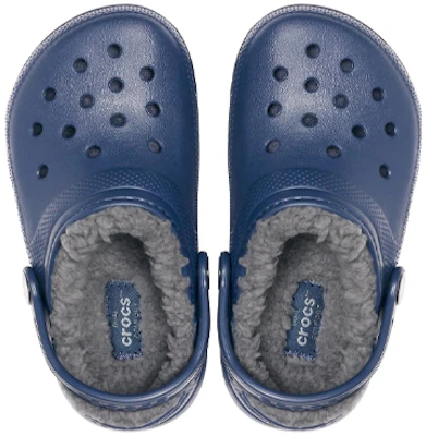 (Preschool) Crocs Classic 'Navy Fuzz-Lined Clog' 203506-459 Purchase (Preschool) Crocs Classic 'Navy Fuzz-Lined Clog' 203506-459