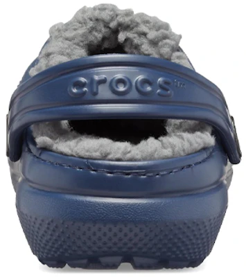(Preschool) Crocs Classic 'Navy Fuzz-Lined Clog' 203506-459 Details for (Preschool) Crocs Classic 'Navy Fuzz-Lined Clog' 203506-459