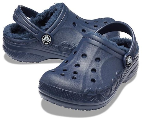 (Preschool) Crocs Classic Baya Lined Clog 'Navy' 207500-463 Details for (Preschool) Crocs Classic Baya Lined Clog 'Navy' 207500-463