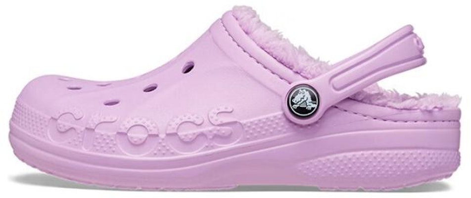 (Preschool) Crocs Classic Baya Lined Clog 'Pink' 207500-5Q5 Buy (Preschool) Crocs Classic Baya Lined Clog 'Pink' 207500-5Q5