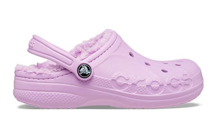 Order (Preschool) Crocs Classic Baya Lined Clog 'Pink' 207500-5Q5