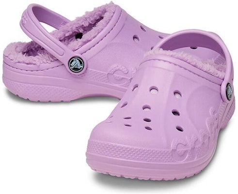 (Preschool) Crocs Classic Baya Lined Clog 'Pink' 207500-5Q5 Details for (Preschool) Crocs Classic Baya Lined Clog 'Pink' 207500-5Q5
