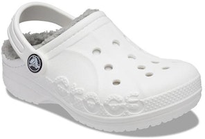 童鞋 Crocs卡駱馳 萬用舒適 防踢減震童鞋涼鞋白灰色 Lookbook 童鞋 Crocs卡駱馳 萬用舒適 防踢減震童鞋涼鞋白灰色