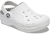 (PS) Crocs Classic Baya Lined Clog 'Putih Kelabu' 207500-11H