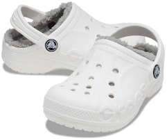 童鞋 Crocs卡駱馳 萬用舒適 防踢減震童鞋涼鞋白灰色 Details for 童鞋 Crocs卡駱馳 萬用舒適 防踢減震童鞋涼鞋白灰色