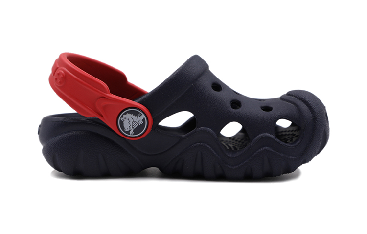 Order (PS) Crocs Klasik Selipar Getah 'Hitam' 202607-4BA