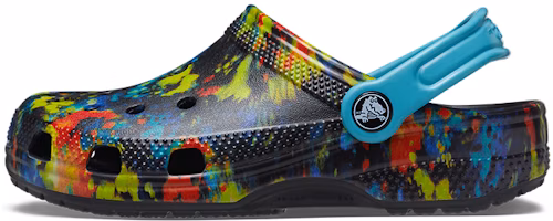 (Preschool) Crocs Classic Clog 'Black Multicolor' 206995-4SW (Preschool) Crocs Classic Clog 'Black Multicolor' 206995-4SW