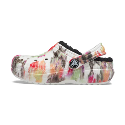 (PS) Crocs Classic Clog 'Black White Tie-Dye'