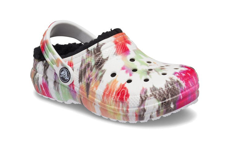 Lookbook (PS) Crocs Classic Clog 'Negro Blanco Tie-Dye' 206683-0C4