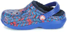 Buy (Preschool) Crocs Classic Clog 'Blue Floral' 204817-4HD