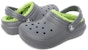 (PS) Crocs Classic Clog 'Hijau Kelabu Cozy' 203506-0DF