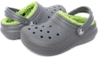 Shop (PS) Crocs Classic Clog 'Hijau Kelabu Cozy' 203506-0DF