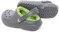 Details for (PS) Crocs Classic Clog 'Hijau Kelabu Cozy' 203506-0DF