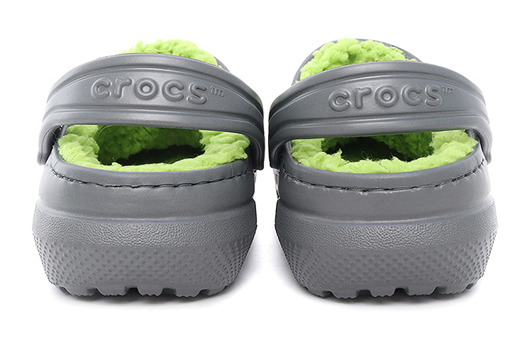 Sizing (PS) Crocs Classic Clog 'Hijau Kelabu Cozy' 203506-0DF