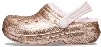 (Preschool) Crocs Classic Clog 'Gold Dust Fleece' 205937-2UB (Preschool) Crocs Classic Clog 'Gold Dust Fleece' 205937-2UB