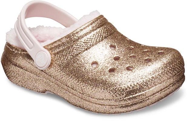 (Preschool) Crocs Classic Clog 'Gold Dust Fleece' 205937-2UB Lookbook (Preschool) Crocs Classic Clog 'Gold Dust Fleece' 205937-2UB