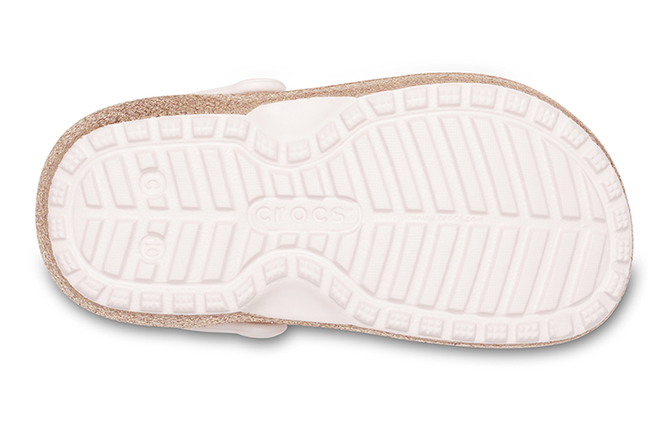 Sizing (Preschool) Crocs Classic Clog 'Gold Dust Fleece' 205937-2UB
