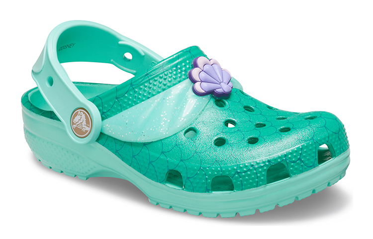 Lookbook 兒童 Crocs卡羅馳 Classic clog 休閒洞洞涼鞋 綠
