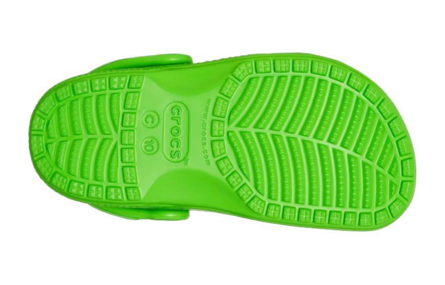 Shop (Preschool) Crocs Classic Clog 'Green' 209140-3WA