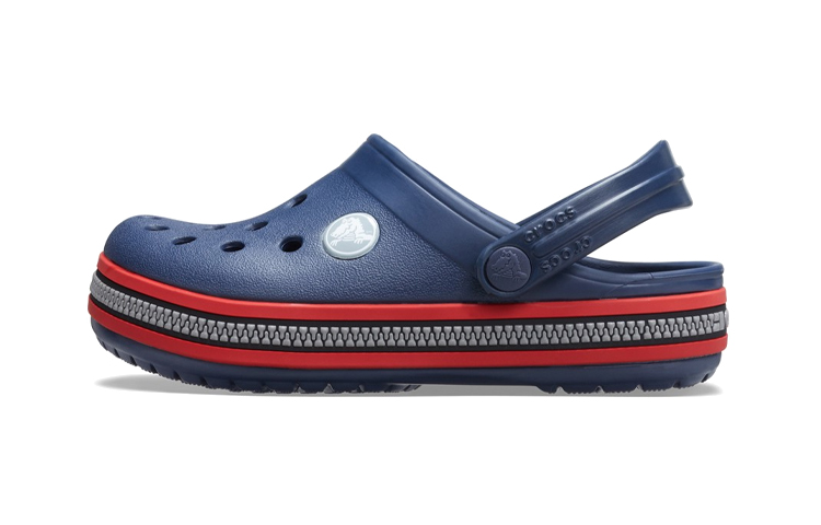 (Preschool) Crocs Classic Clog 'Navy Zipper Pattern' 206552-485