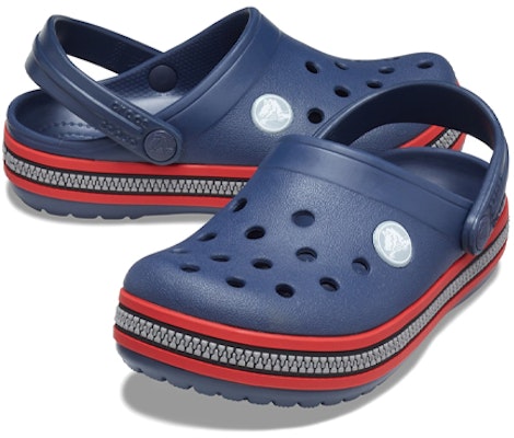 (PS) Crocs 经典洞洞鞋‘海军蓝拉链图案’ 206552-485 Shop (PS) Crocs 经典洞洞鞋‘海军蓝拉链图案’ 206552-485