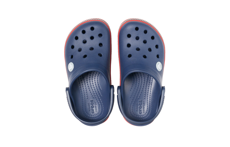 Purchase (Preschool) Crocs Classic Clog 'Navy Zipper Pattern' 206552-485