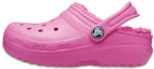Buy (Preschool) Crocs Classic Clog 'Pink Fuzzy Lining' 203506-6QQ