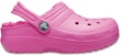 (PS) Kasut Crocs Klasik 'Pink Fuzzy Lining' 203506-6QQ