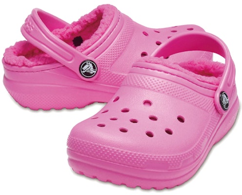 (Preschool) Crocs Classic Clog 'Pink Fuzzy Lining' 203506-6QQ Shop (Preschool) Crocs Classic Clog 'Pink Fuzzy Lining' 203506-6QQ