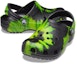 Shop (PS) Crocs Classic Clog 'Patrón Tie-Dye Negro Verde' 205451-0GU