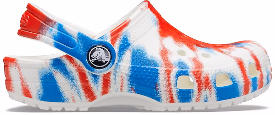 (Preschool) Crocs Classic Clog 'Tie-Dye White Blue Red' 205451-928 Order (Preschool) Crocs Classic Clog 'Tie-Dye White Blue Red' 205451-928
