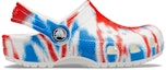 Order (PS) Crocs Classic Clog 'Putih Biru Merah Tie-Dye' 205451-928