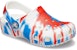 (PS) Crocs Classic Clog 'Putih Biru Merah Tie-Dye' 205451-928