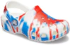 Lookbook (PS) Crocs Classic Clog 'Putih Biru Merah Tie-Dye' 205451-928
