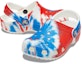 Shop (PS) Crocs Classic Clog 'Putih Biru Merah Tie-Dye' 205451-928